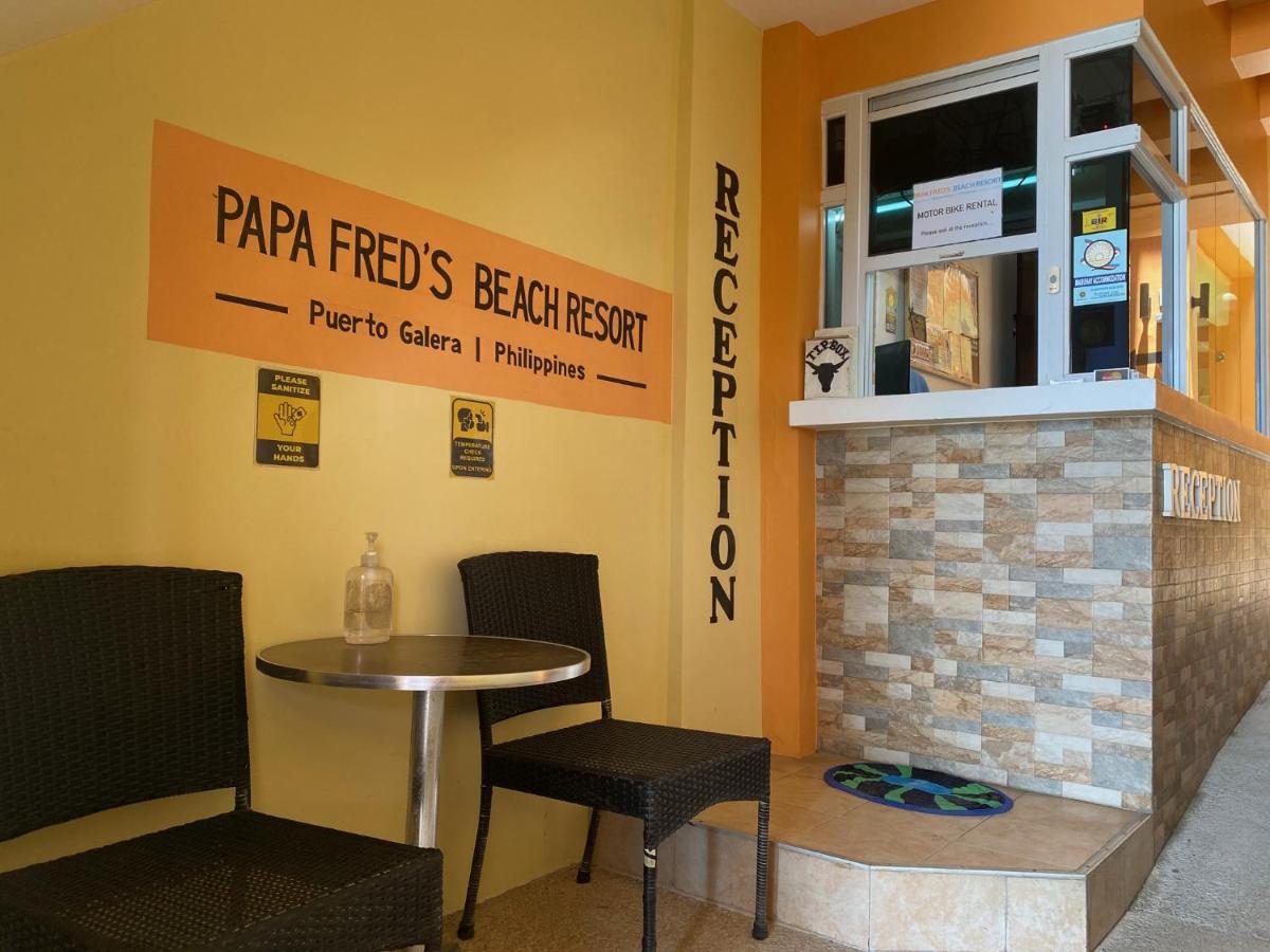Papa Freds Beach Resort Puerto Galera Ngoại thất bức ảnh