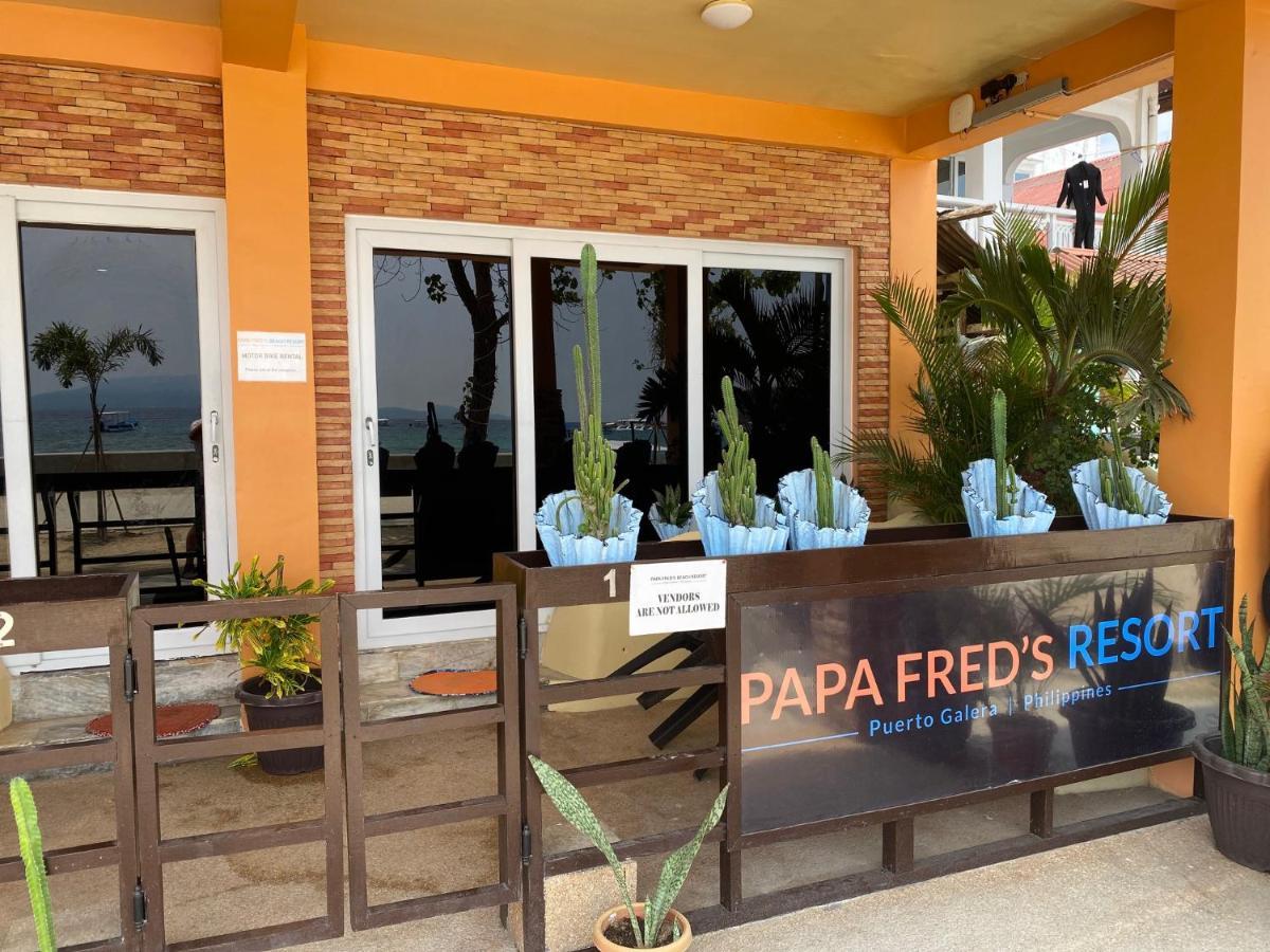 Papa Freds Beach Resort Puerto Galera Ngoại thất bức ảnh